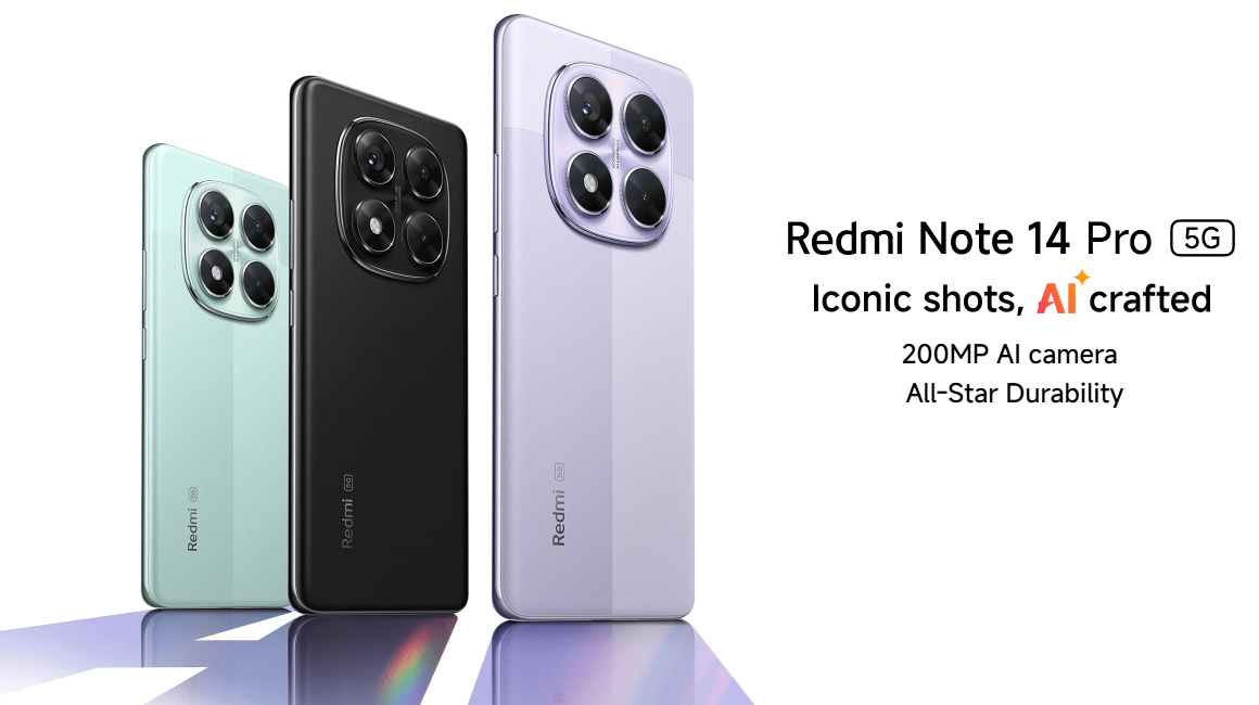 Xiaomi Redmi Note 14 Pro 5G NFC 8GB RAM 256GB Versão Global - Rs eletronicos Sorocaba